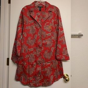 Brand New Ralph Lauren Pajama Shirt